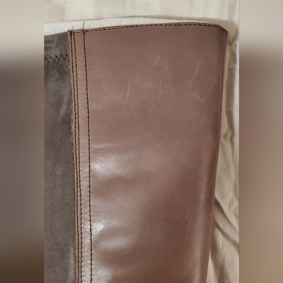 Bussola Taupe Leather Trapani Boots - Picture 10 of 16